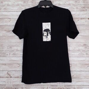 Junji Ito Anime Shirt Size S Crunchyroll Black White Slug Girl 151A